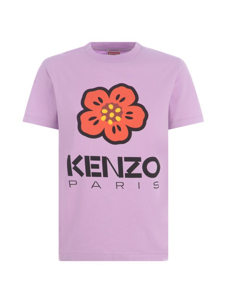 T-Shirt Kenzo Flower In Cotton