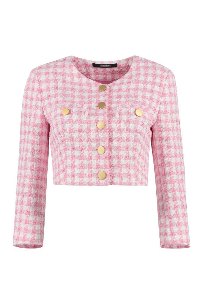 Tagliatore 0205 Rosy Tweed Jacket