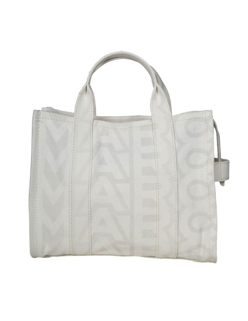 The Small Tote In Canvas With Logo