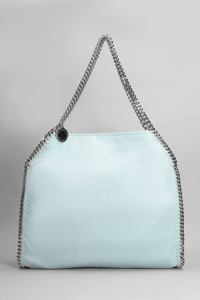 Tote In Cyan Polyester