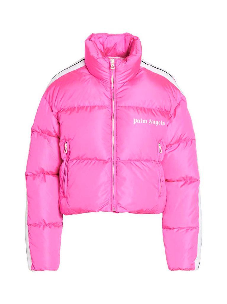 Track Cropped Puffer Jacket