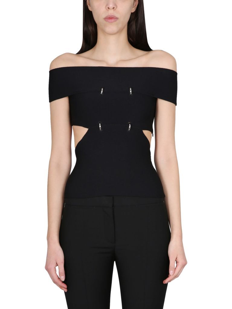 Top With Cut-Out Details