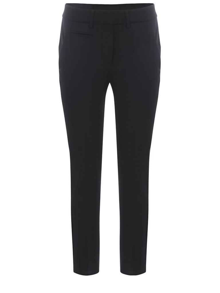 Trousers Dondup Perfect In Stretch Wool Canvas