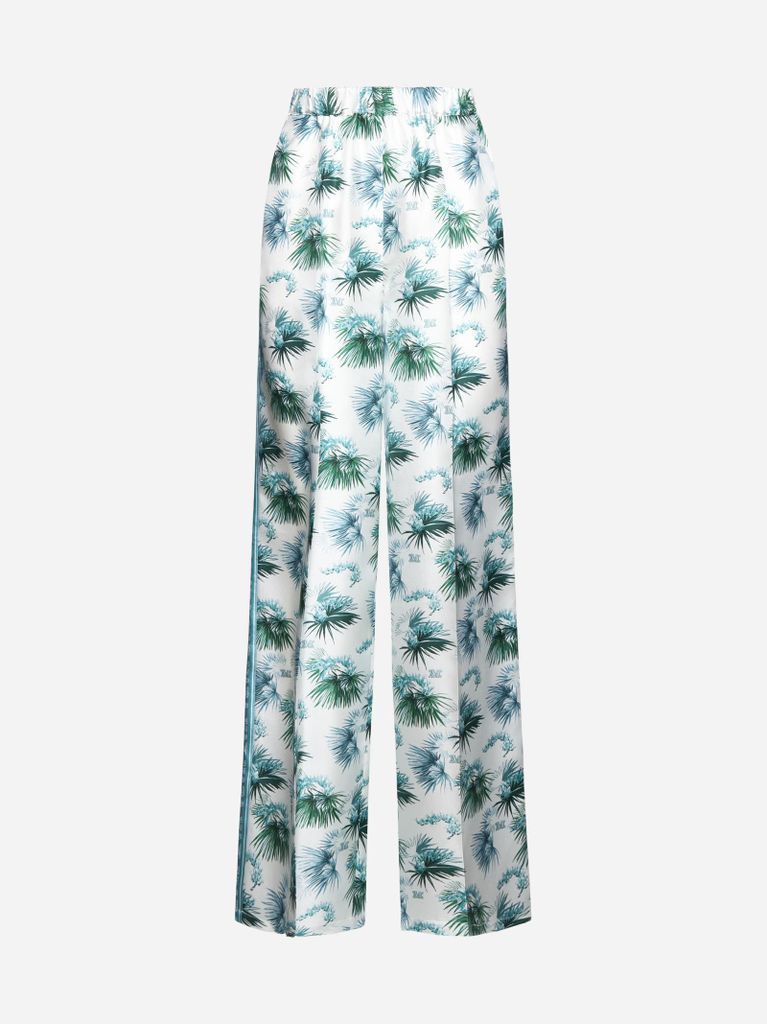 Umile Silk Print Trousers