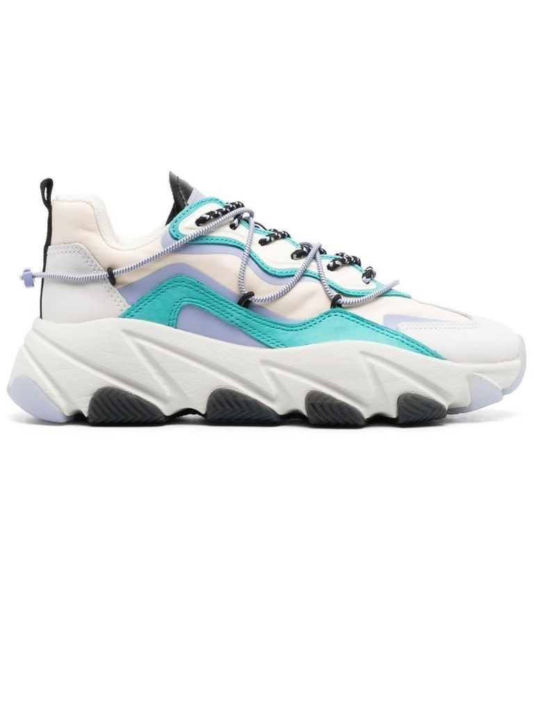 White And Blue Marine Extra Sneakers