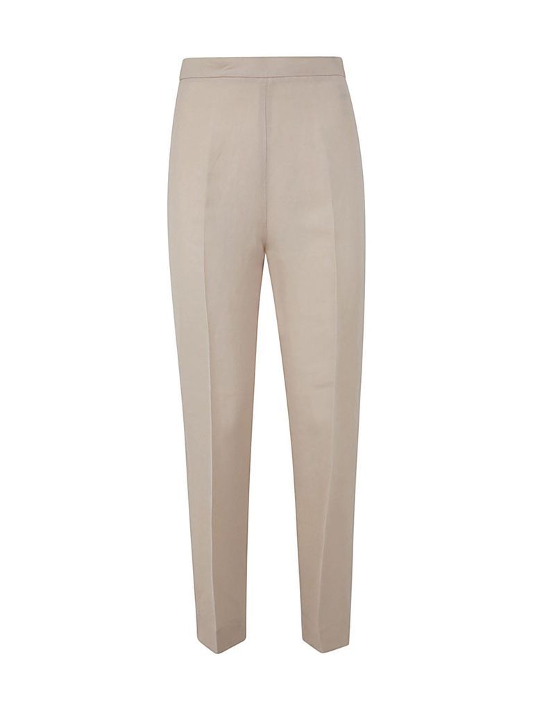 Victoria Straight Leh Trousers With Slit