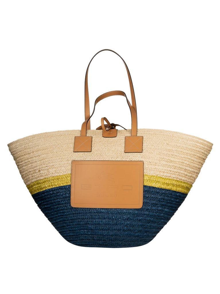 Weaved Patch Tote