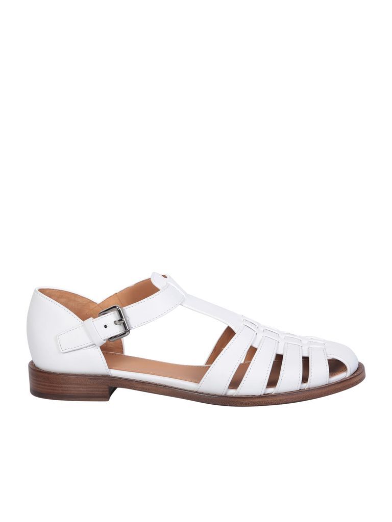 White Kelsey Sandals