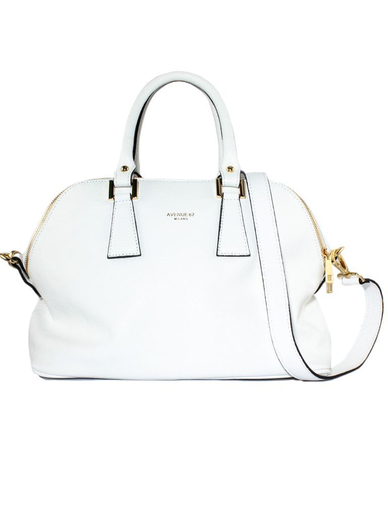 White Leather Fandango Xs Bag