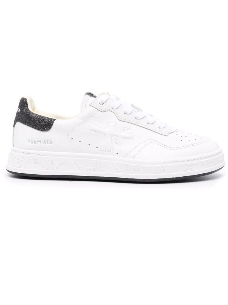 White Leather Quinn Sneakers