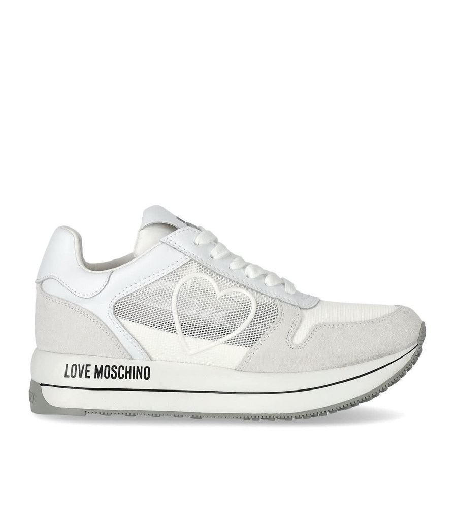 White Mesh Sneaker