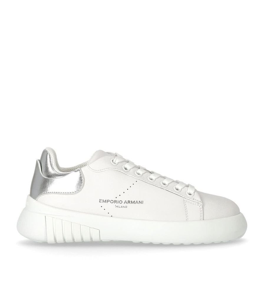 White Silver Sneaker