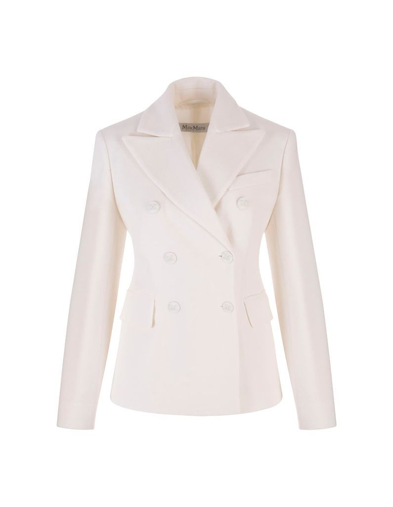 White Stresa Blazer