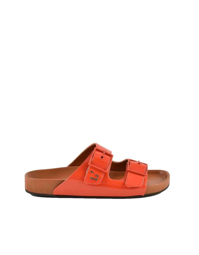 Womens Orange Sandals