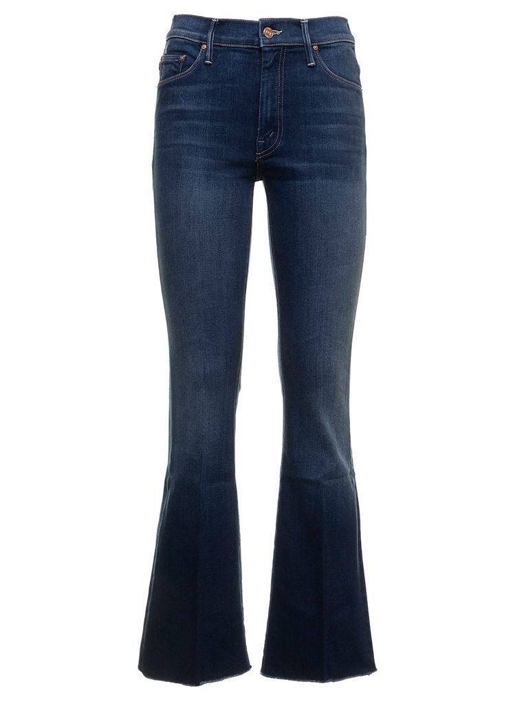 Womans The Weekender Mini Flare Blu Denim Jeans