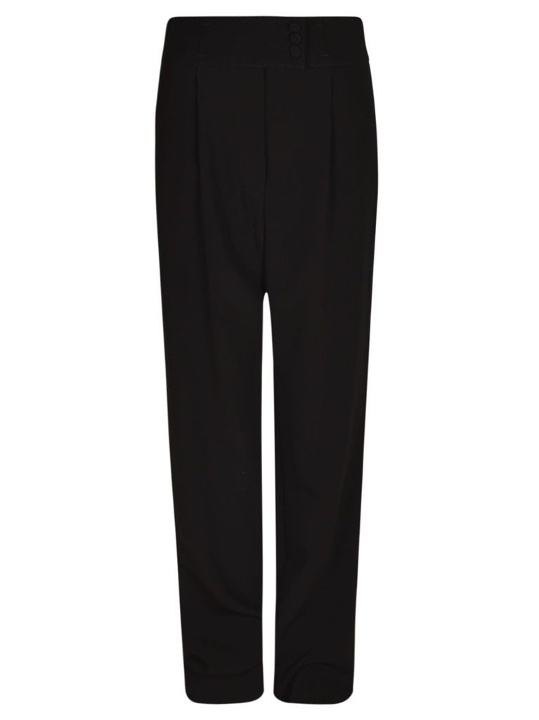 Wrap Buttoned Trousers