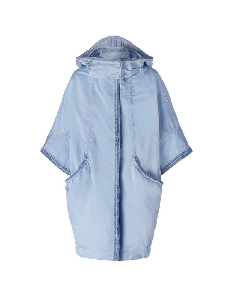 Windproof Jacket In Light Blue Technical Douchesse