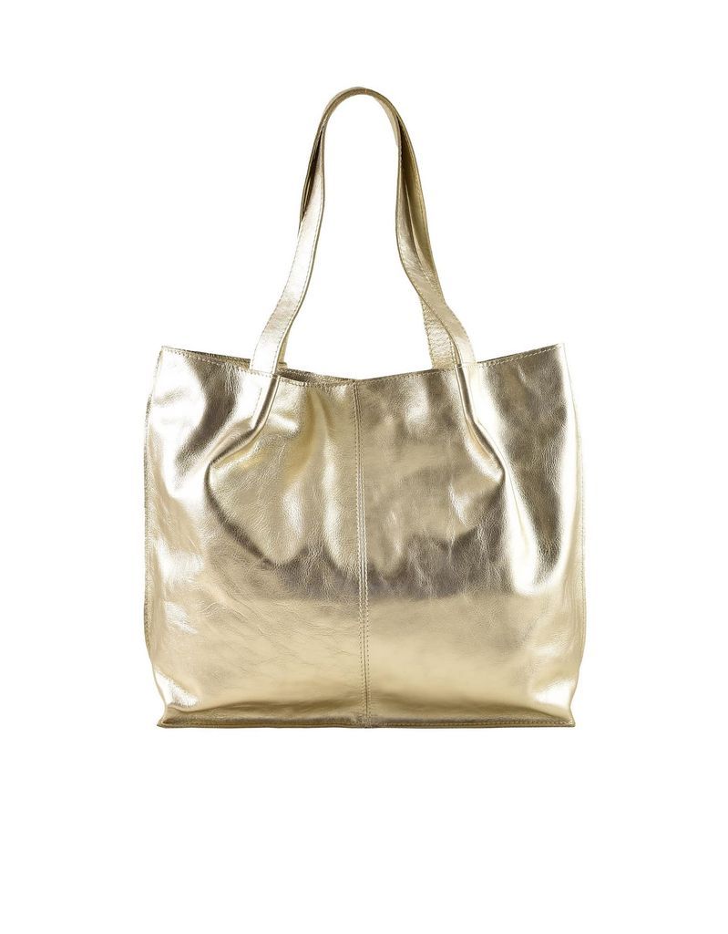 Womens Gold Handbag