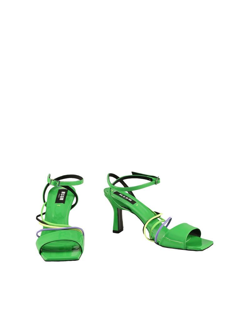 Womens Green Sandals