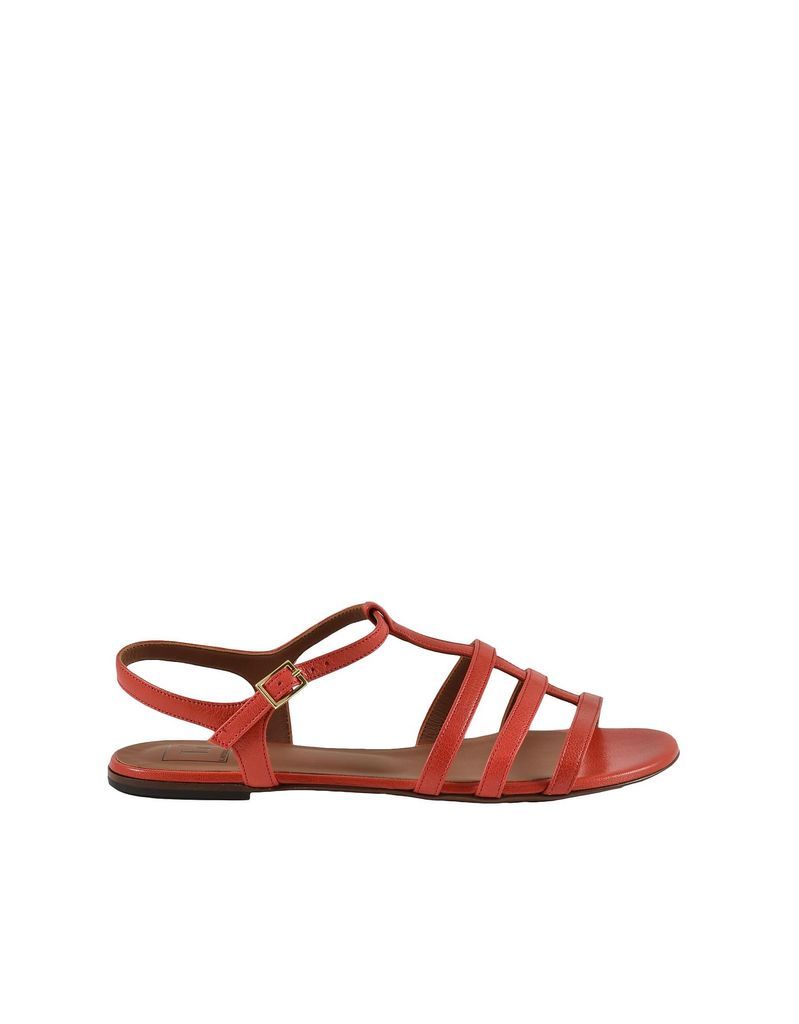Womens Red Sandals
