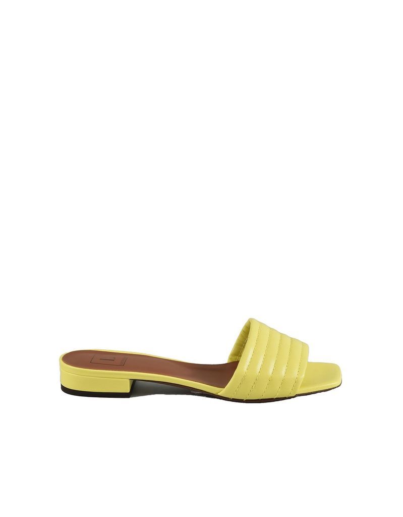 Womens Yellow Sandals