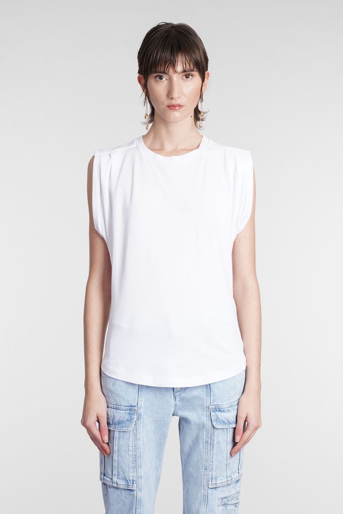 Zutti T-Shirt In White Cotton