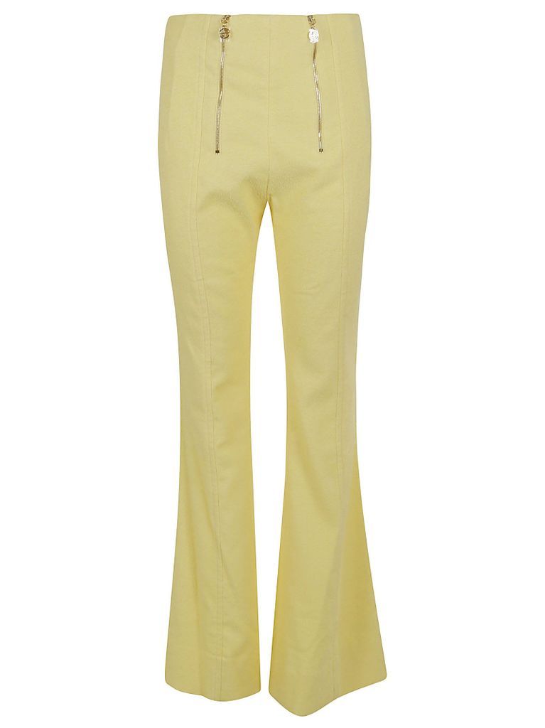 Zippers Flare Trousers