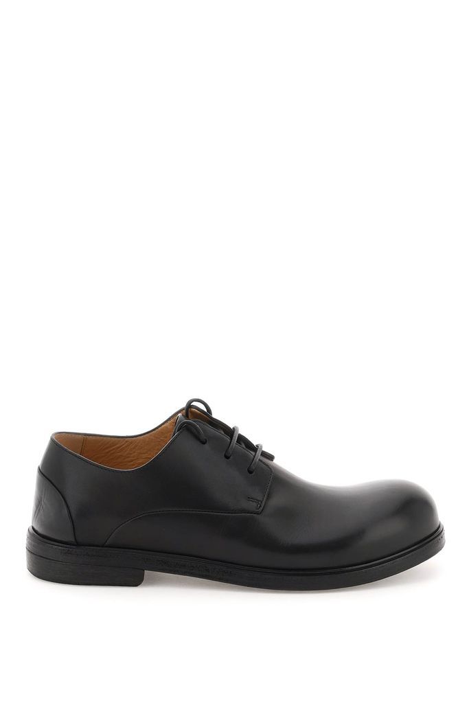 Zucca Media Leather Derby Shoes