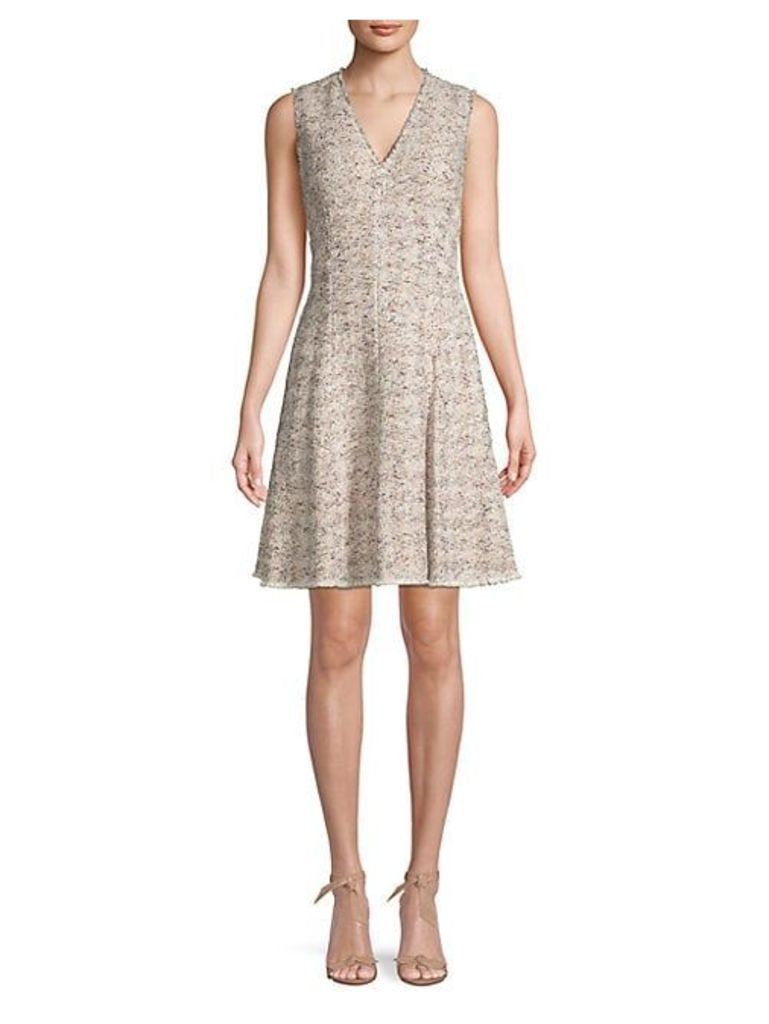 Sparkle Tweed A-line Dress
