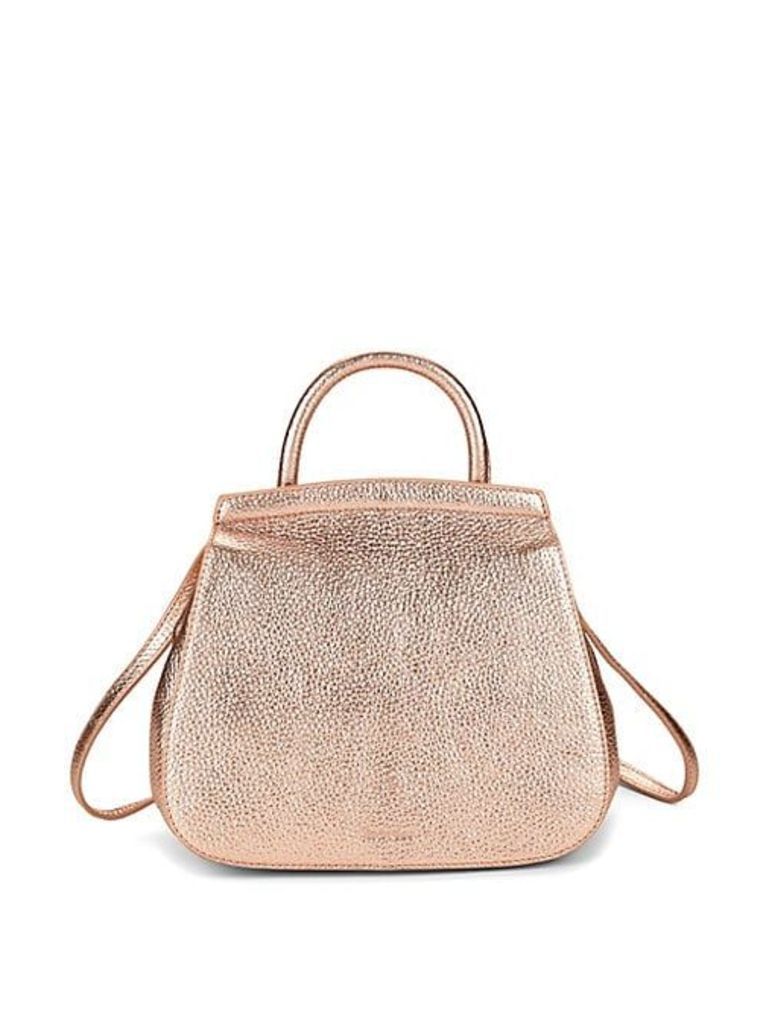 Kate Convertible Metallic Leather Backpack