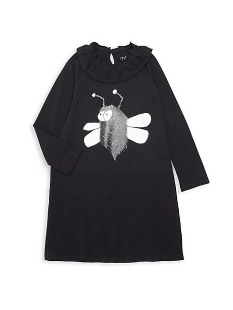 Baby Girl's, Little Girl's & Girl's Bug Print T-Shirt Dress