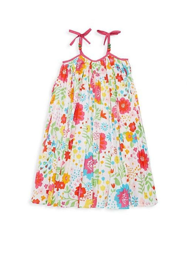 Little Girl's & Girl's Koko Floral Cotton Dress
