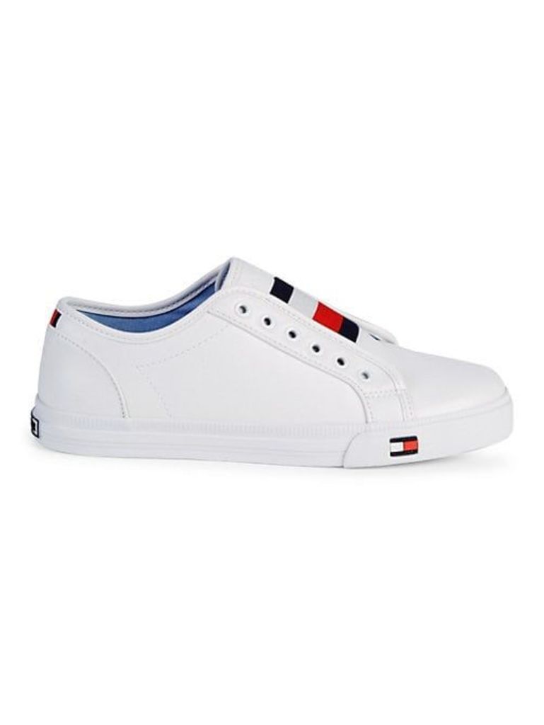 Logo Patch Slip-On Sneakers