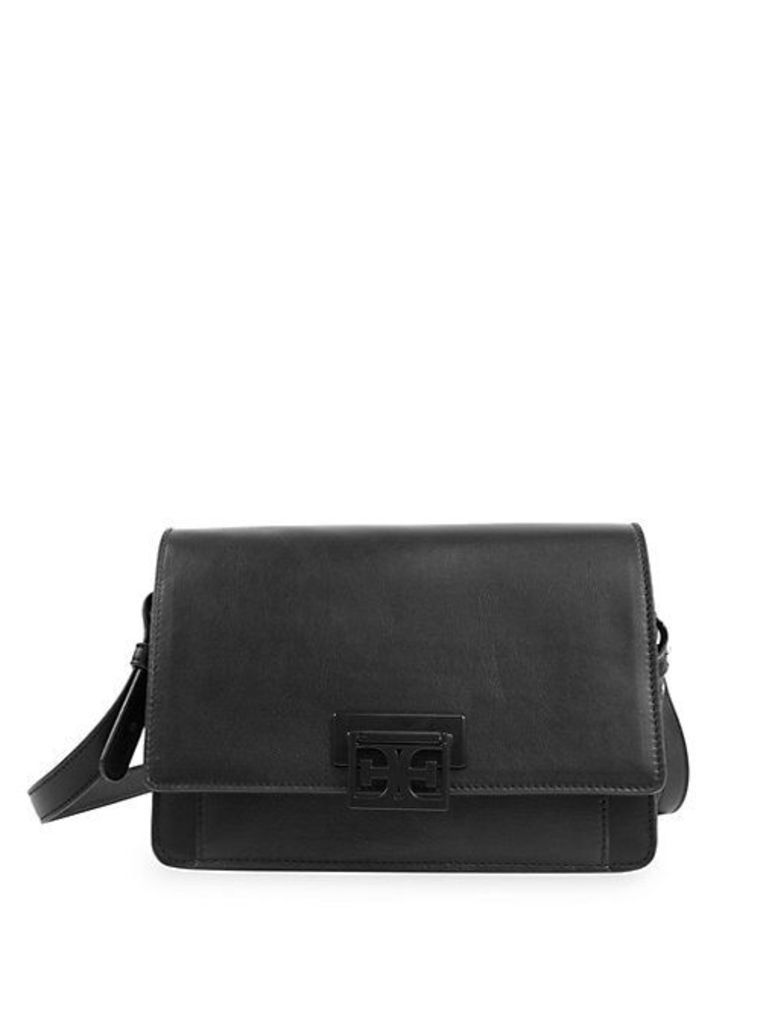 Paislee Leather Messenger Crossbody Bag