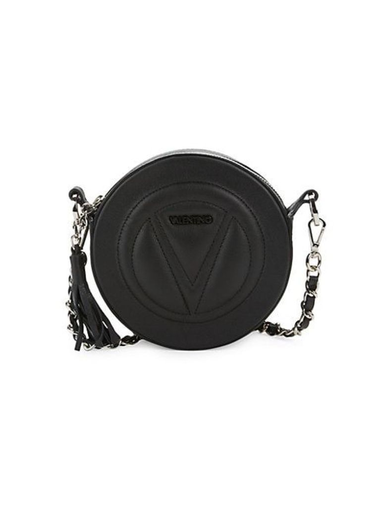 Yuki Leather Circle Crossbody Bag
