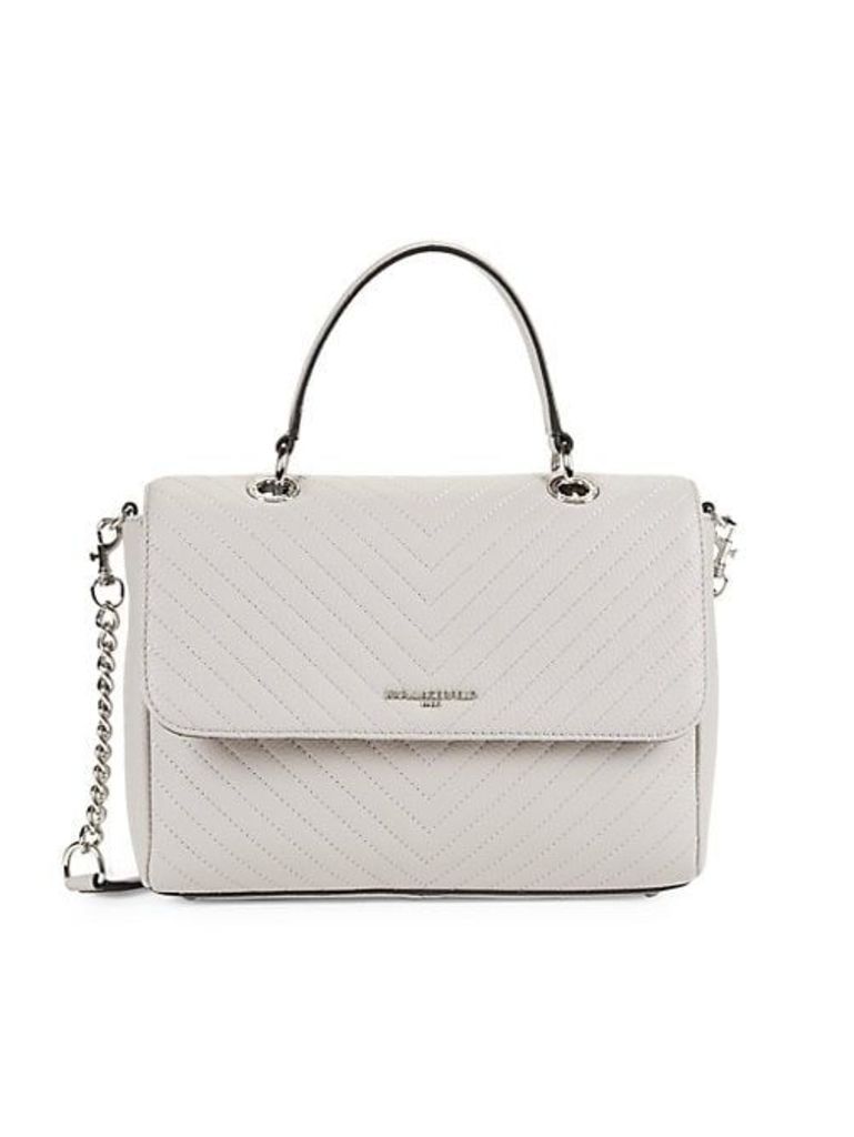 Charloette Chevron Quilted Leather Crossbody Bag