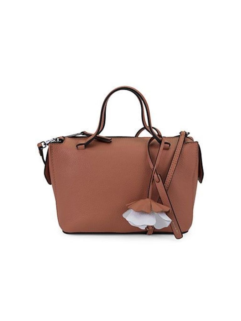 Small Kyla Leather Satchel Bag