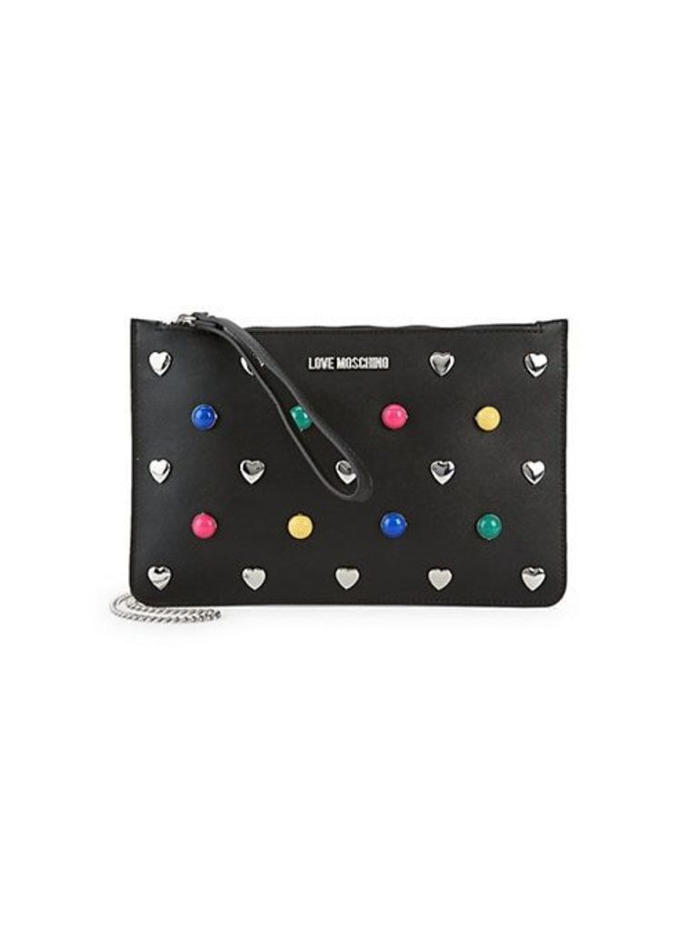 Mixed Stud Zip Pouch