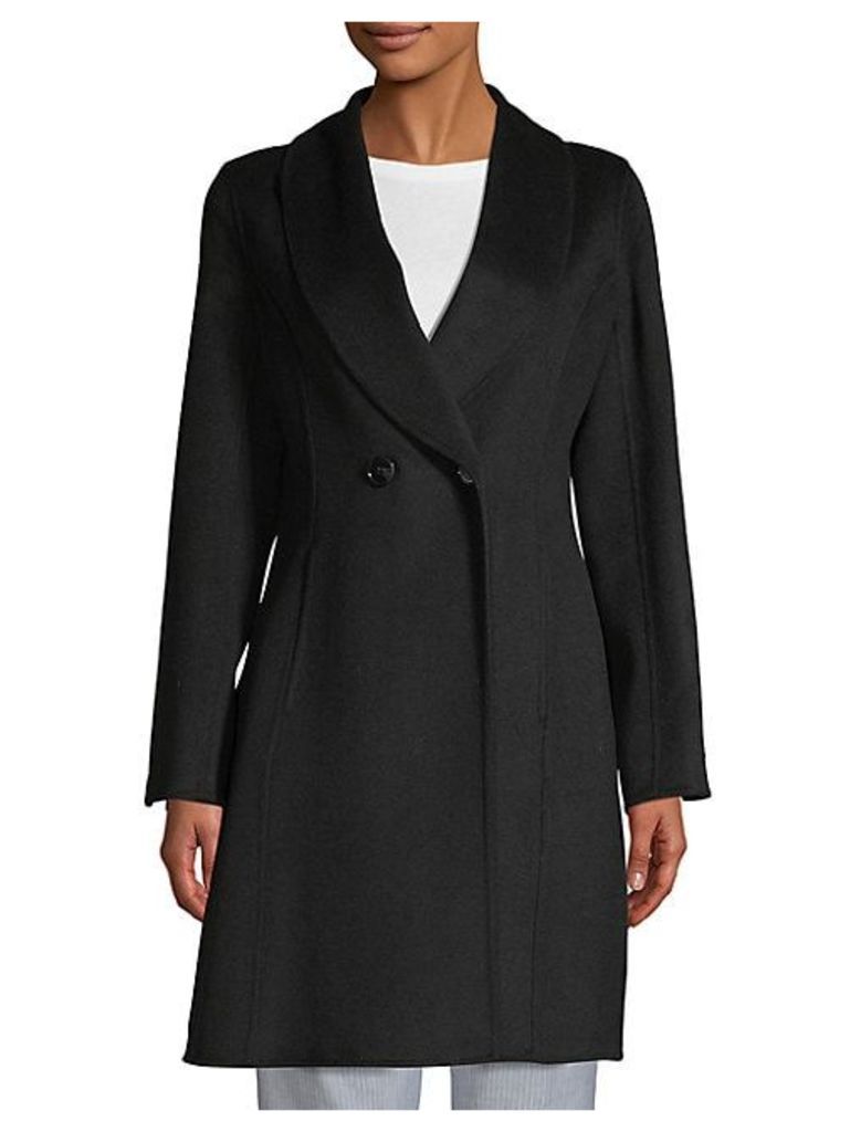 Carleigh Fitted Wool Coat