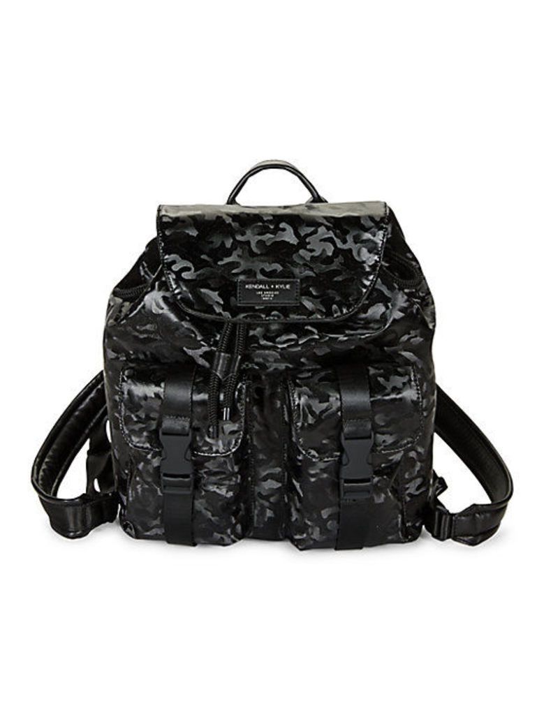 Camo Printed Backpack