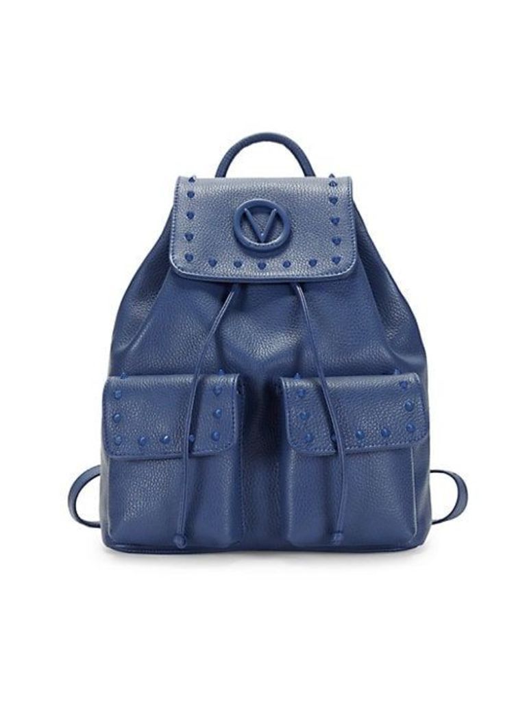 Simeon Studded Leather Backpack