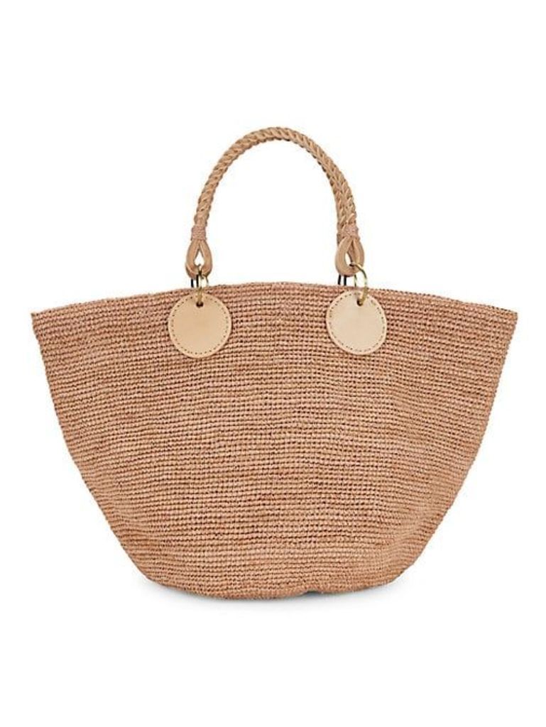 Large Beby Straw Tote