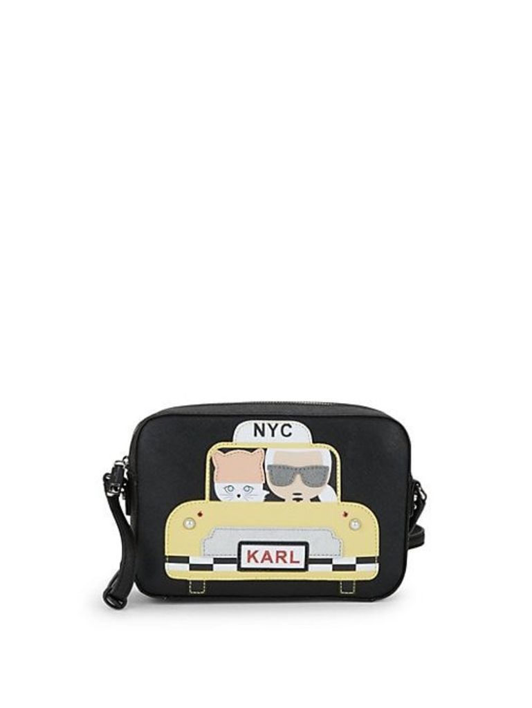 Maybelle Taxi Leather Crossbody Bag