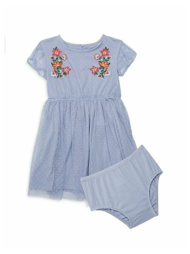 Baby Girl's 2-Piece Dress & Bloomers Set