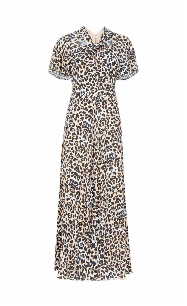 Wild Cat Midi Dress