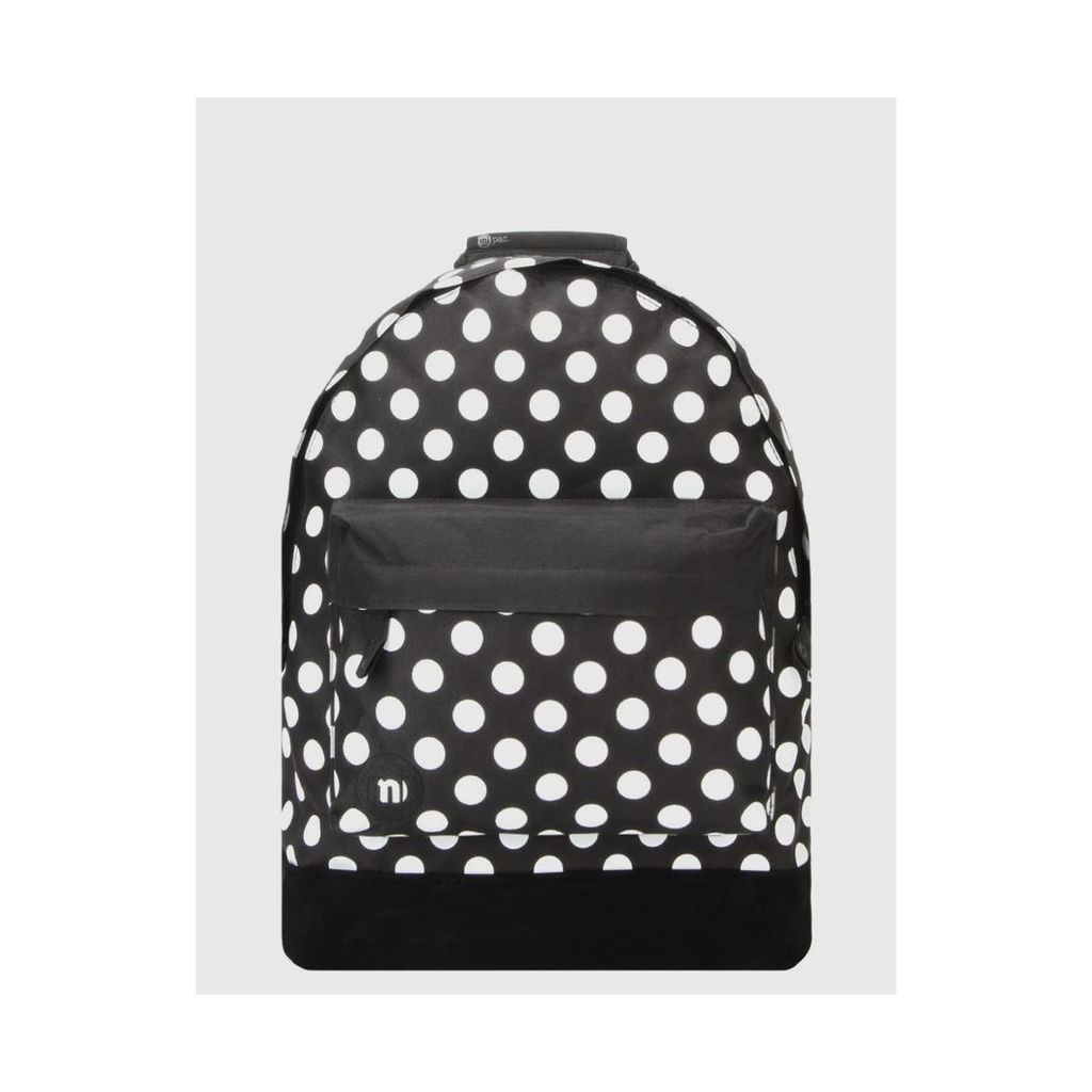 Mi-Pac All Polka Backpack - Black/White (One Size Only)
