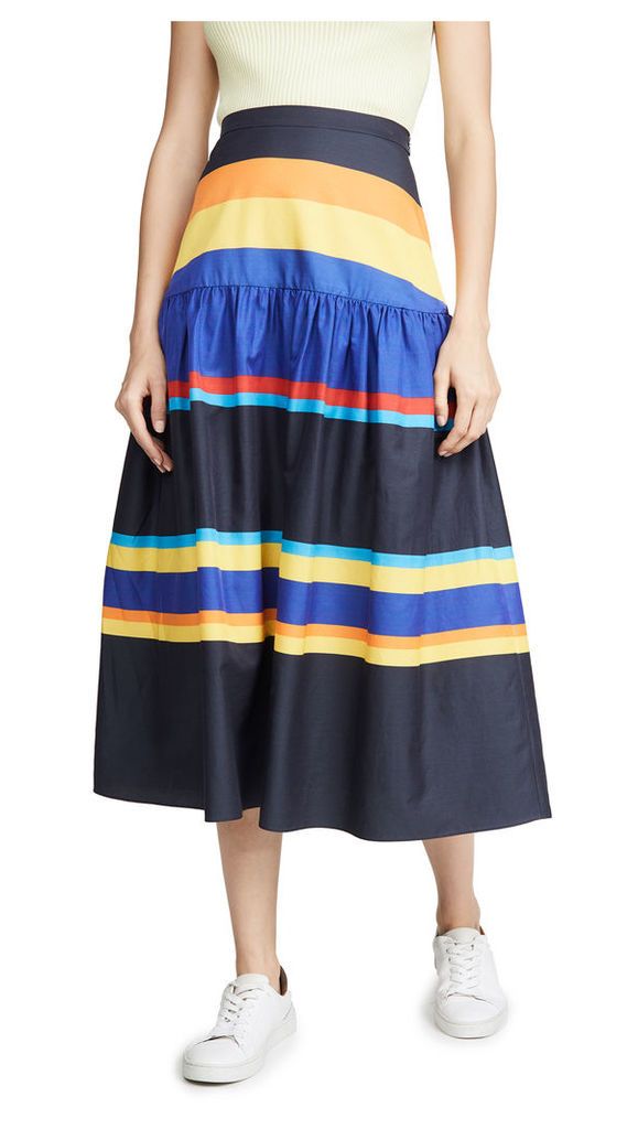 Chinti and Parker Striped Skirt