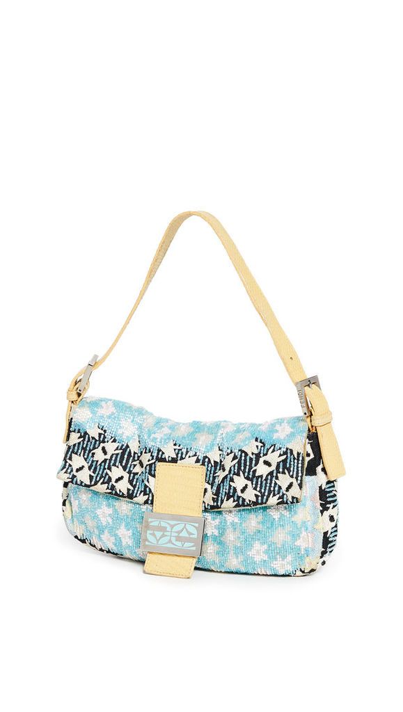 What Goes Around Comes Around Fendi Multi Embellished Baguette
