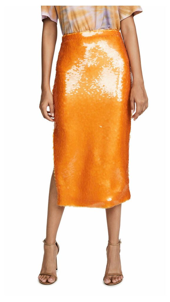 Prabal Gurung Sequined Pencil Skirt