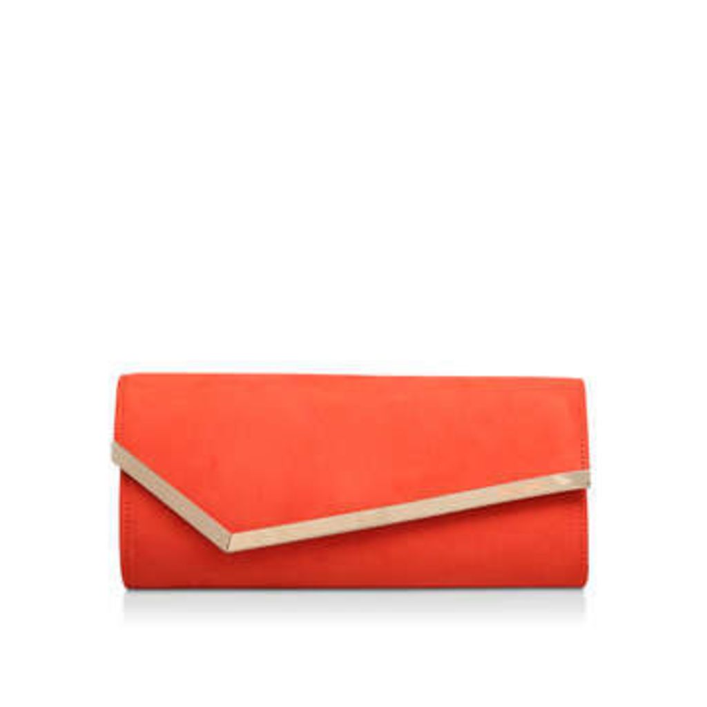 Miss Kg Hannah - Orange Clutch Bag